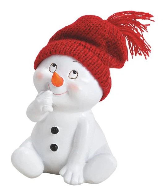 Schneemann mit Mütze aus PolyII 9x8x11cm.jpeg